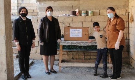 ADPU-nun Şamaxı Filialı karantin rejimi ilə əlaqədar “Evdə qal!” sosial aksiyasına qoşuldu -FOTOLAR