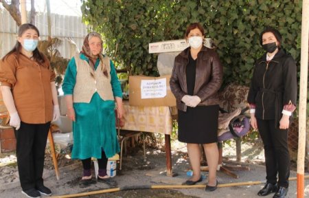 ADPU-nun Şamaxı Filialı karantin rejimi ilə əlaqədar “Evdə qal!” sosial aksiyasına qoşuldu -FOTOLAR