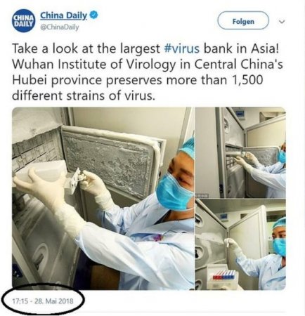 Koronavirus Çin laboratoriyasında sınıq soyuducuda saxlanılırmış - dünya Uhandan gələn fotodan şoka düşüb   