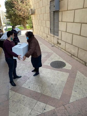 Nəsimi rayonunda karantin rejiminin tələblərinin yerinə yetirilməsi məqsədilə  bütün zəruri tədbirlər davam etdirilir -FOTOLAR