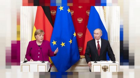 Putin və Merkel arasında telefon danışığı olub