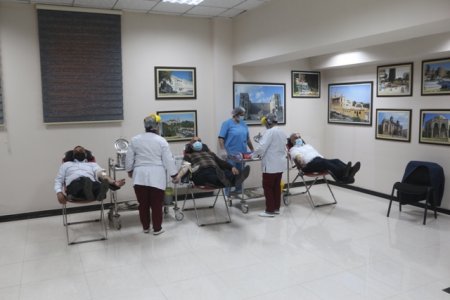 Nəsimi rayonunda qanvermə aksiyası keçirilib -FOTOLAR