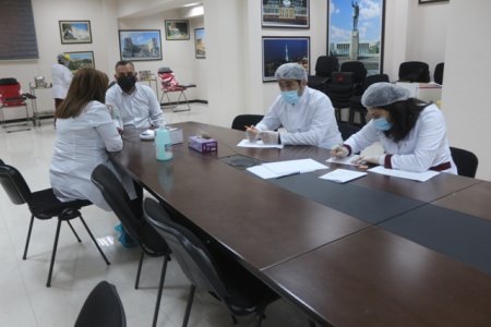 Nəsimi rayonunda qanvermə aksiyası keçirilib -FOTOLAR