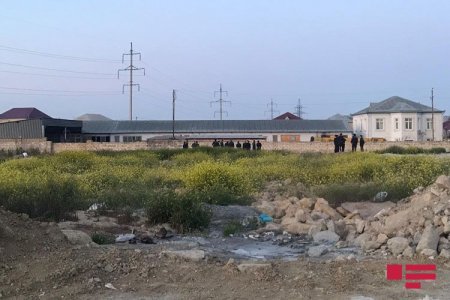 Bakıda yandırılmış kişi meyiti tapılıb - FOTO