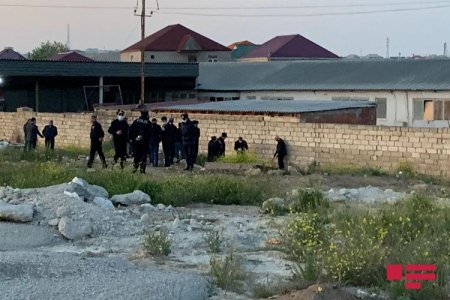 Bakıda yandırılmış kişi meyiti tapılıb - FOTO