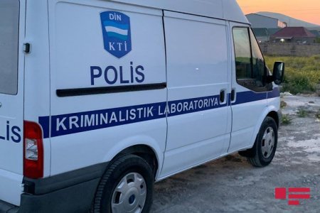 Bakıda yandırılmış kişi meyiti tapılıb - FOTO