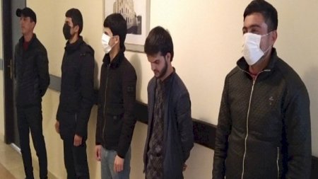 Karantin qaydalarını pozaraq domino oynadılar - 5 nəfər cərimələndi