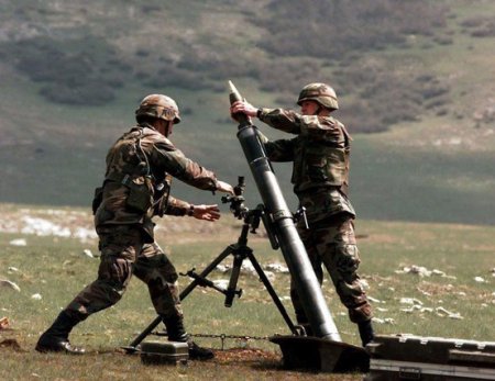 Ermənilər Azərbaycan Ordusunun mövqelərini minaatanlardan atəşə tutub