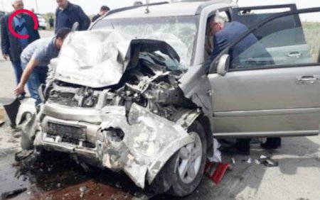 Kürdəmirdə dəhşətli qəza - 5 ölü, 6 yaralı