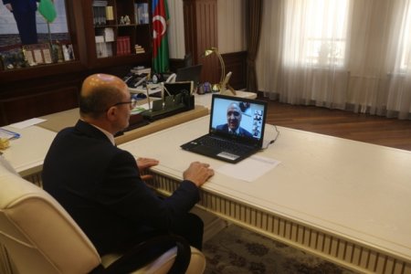 Nəsimi rayon İcra Hakimiyətində onlayn müşavirə keçirilmişdir -FOTOLAR