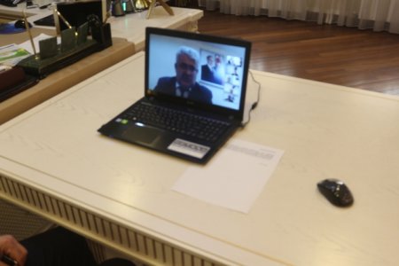 Nəsimi rayon İcra Hakimiyətində onlayn müşavirə keçirilmişdir -FOTOLAR
