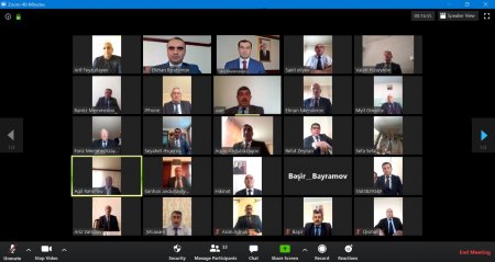 Şamaxı Rayon İcra Hakimiyyətinin başçısı video-müşavirə keçirib (FOTO)