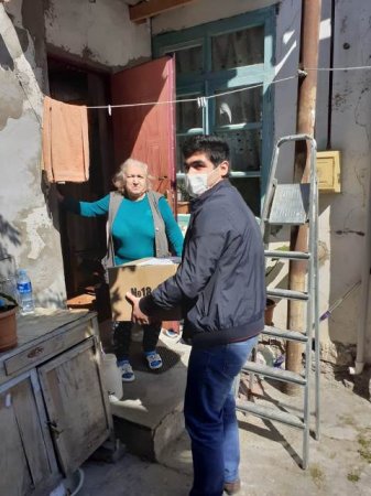 Nəsimi rayonunda karantin rejiminin tələblərinin yerinə yetirilməsi məqsədilə zəruri tədbirlər davam etdirilir -FOTOLAR