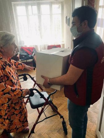 Nəsimi rayonunda növbəti sosial aksiya keçirilib -FOTOLAR