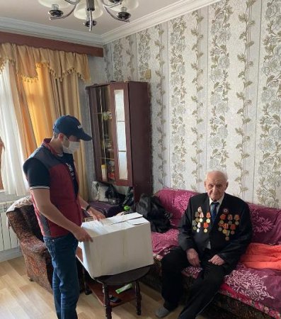 Nəsimi rayonunda növbəti sosial aksiya keçirilib -FOTOLAR