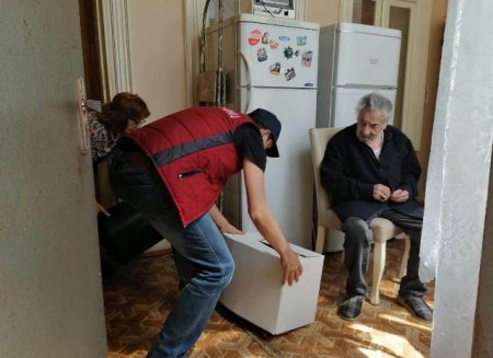 Nəsimi rayonunda növbəti sosial aksiya keçirilib -FOTOLAR