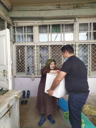 Nəsimi rayonunda növbəti sosial aksiya keçirilib -FOTOLAR