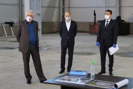 Şimal vaqon deposunda tikinti işləri davam etdirilir (FOTOLAR)