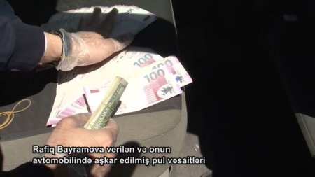 DTX tərəfindən saxlanılan Rafiq Bayramovun avtomobilindən çıxanlar - Fotolar