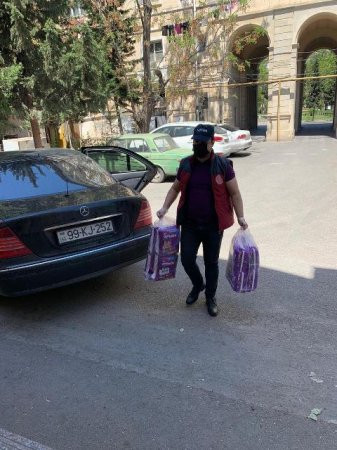 Nəsimi rayonunda sosial aksiyalar davam etdirilir - FOTOLAR 