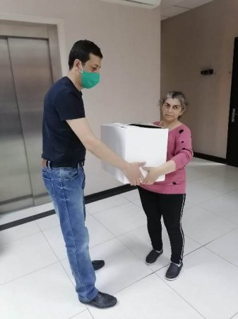 Nəsimi rayonunda sosial aksiyalar davam etdirilir - FOTOLAR 