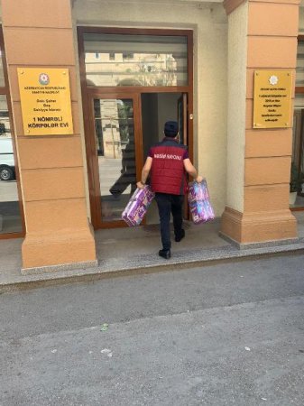 Nəsimi rayonunda sosial aksiyalar davam etdirilir - FOTOLAR 