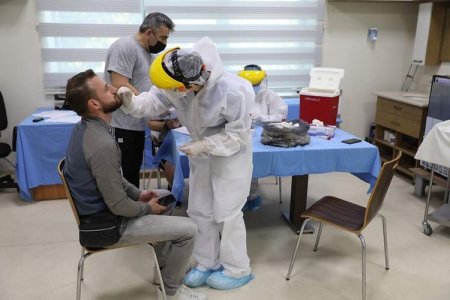 "Qarabağ" koronavirus testindən keçib - FOTOSESSİYA