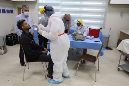 "Qarabağ" koronavirus testindən keçib - FOTOSESSİYA