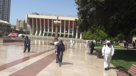 Nəsimi rayonunda karantin rejiminin tələblərinin yerinə yetirilməsi məqsədilə zəruri tədbirlər davam etdirilir