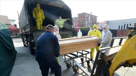 İtaliyada bir gündə 153 nəfər COVID-19-dan öldü