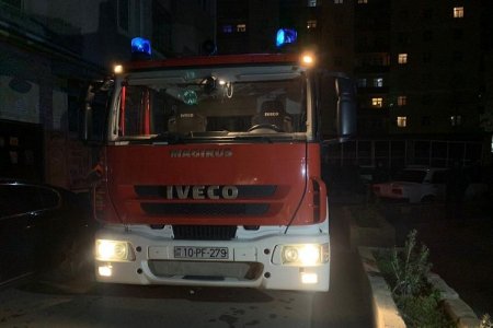 Abşeronda 3 otaqlı ev yanıb
