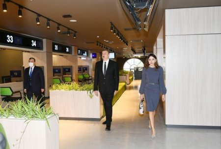 İlham Əliyev və Mehriban Əliyeva 3 saylı DOST mərkəzinin açılışını etdilər — YENİLƏNİB