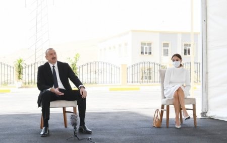 İlham Əliyev Azərbaycan Xalq Cümhuriyyətindən danışdı