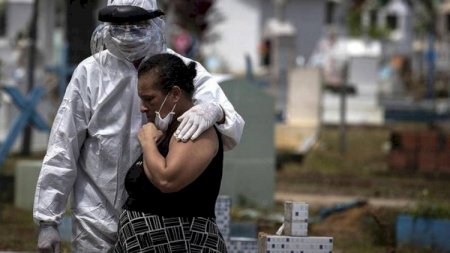 1124 ölüm, 26 928 yeni yoluxma - Braziliya qan ağlayır