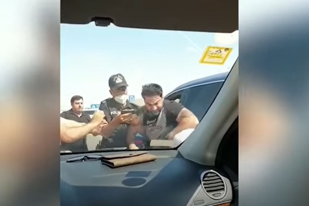 DİN: Kamil Zeynallı digər sürücü ilə yol üstündə dava edib