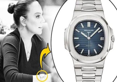 Ebru “dodaq uçuqladan” lüks saatı ilə gündəmə damğa vurdu - FOTO