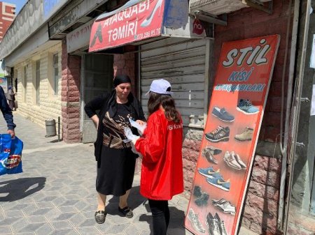  Nəsimi rayonunda karantin rejiminin tələblərinin yerinə yetirilməsi məqsədilə zəruri tədbirlər davam etdirilir - FOTOLAR