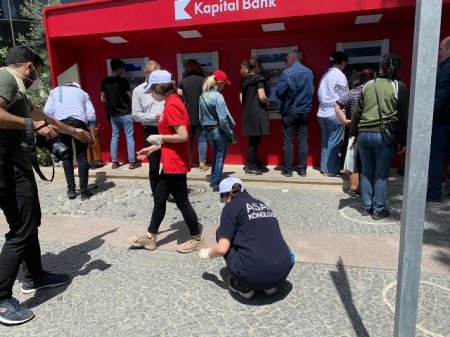  Nəsimi rayonunda karantin rejiminin tələblərinin yerinə yetirilməsi məqsədilə zəruri tədbirlər davam etdirilir - FOTOLAR