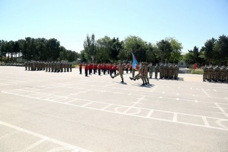 Azərbaycan Ordusunda andiçmə mərasimi keçirilib - FOTO