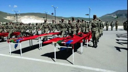 Azərbaycan Ordusunda andiçmə mərasimi keçirilib - FOTO