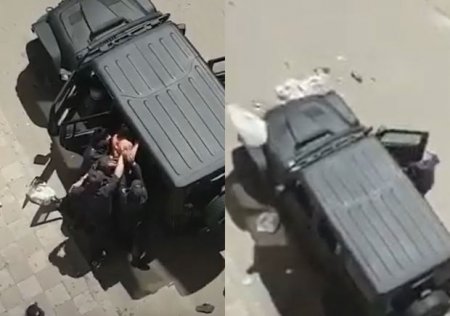 Bakıda polisə zibil atanlar həbs edildi