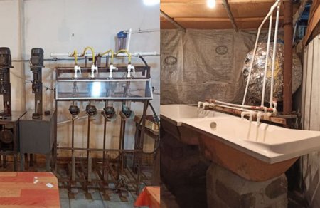 Bərdədə sanitar norma və qaydalara əməl etməyən alkoqolsuz içki sexi aşkarlanıb - FOTO