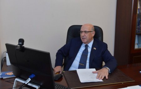 Azərbaycan və Türkiyə parlamentarları arasında onlayn videokonfrans keçirilib - FOTO