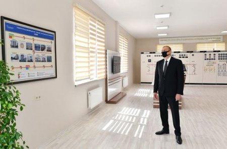 İlham Əliyev Bakıda açılışda - FOTOLAR