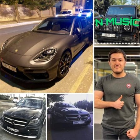 Bakıda iki cangüdənlə gəzən tələbə kimdir? - Fotolar 