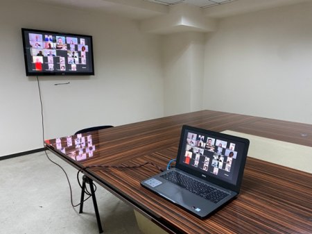 Nəsimi rayonunda Səhiyyə İşçiləri Günü münasibəti ilə video-müşavirə keçirilib -Fotolar