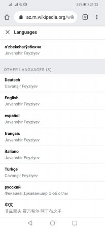 Deputatlarımızdan xarici dillərdə ən çox vikipediyası olan kimdir? (FOTO)