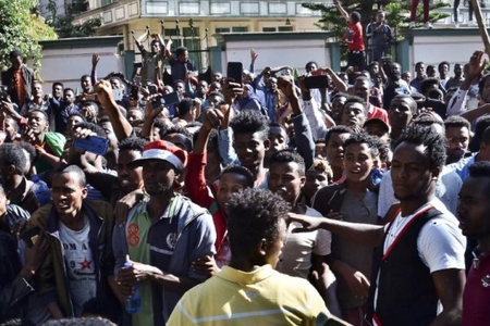 Efiopiyada baş vermiş iğtişaşlarda 166 nəfər ölüb Efiopiyada baş vermiş iğtişaşlarda 166 nəfər ölüb