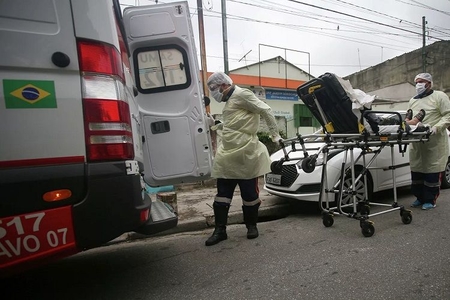 Braziliyada bir sutkada 23,5 mindən çox insan koronavirusa yoluxub