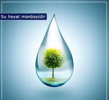 "Su həyatdır, yaşadığımız həyat" "Su həyatdır, yaşadığımız həyat"